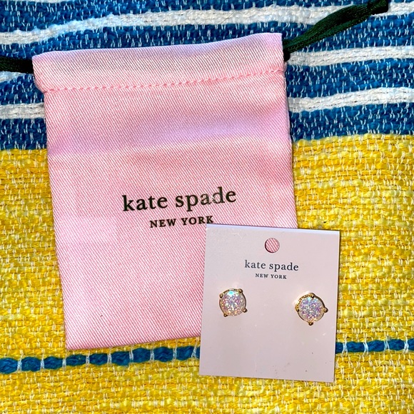 kate spade Jewelry - Kate spade Glitter Gumdrop Earrings
